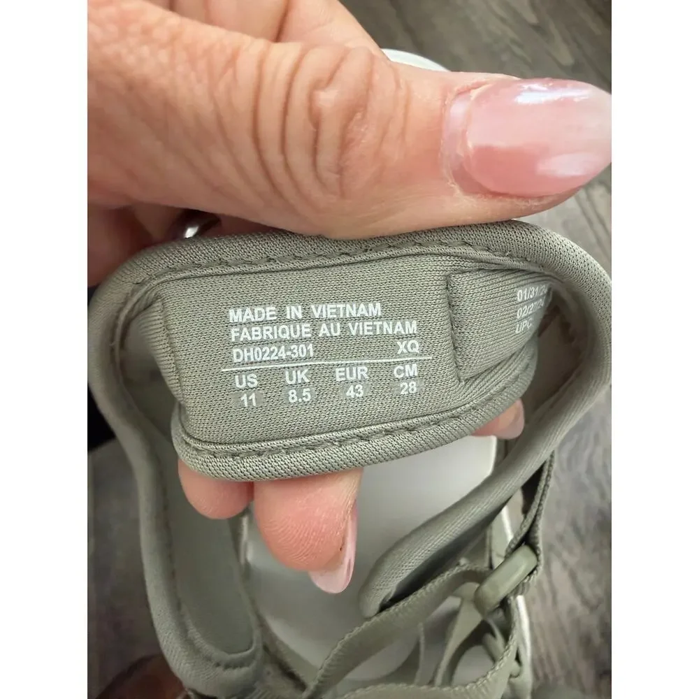 Nike Icon Classic Platform Sandal Size 11 Army/Jade Horizon Strappy DH0224-301
